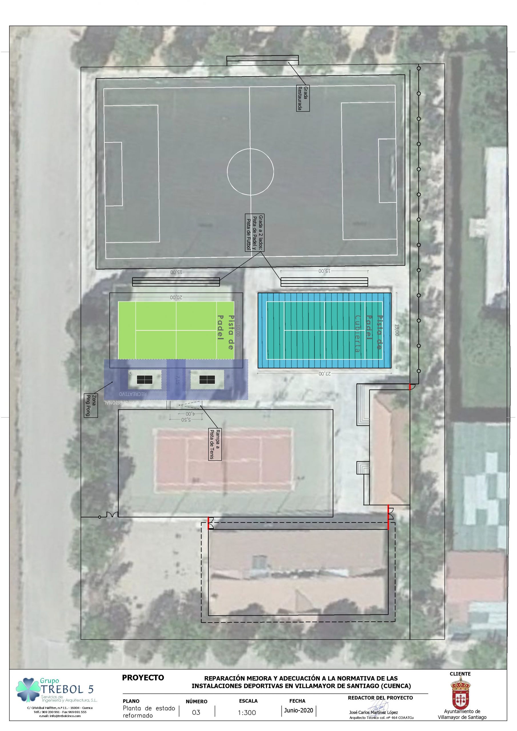 Lee más sobre el artículo Reparación, Mejora y Adecuación a la Normativa de las Instalaciones Deportivas en Villamayor de Santiago