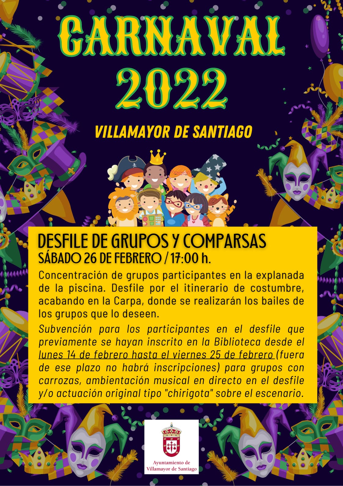 Lee más sobre el artículo Carnaval 2022 en Villamayor