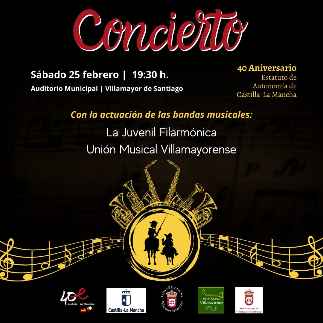 Lee más sobre el artículo Concierto 40 Aniversario CLM