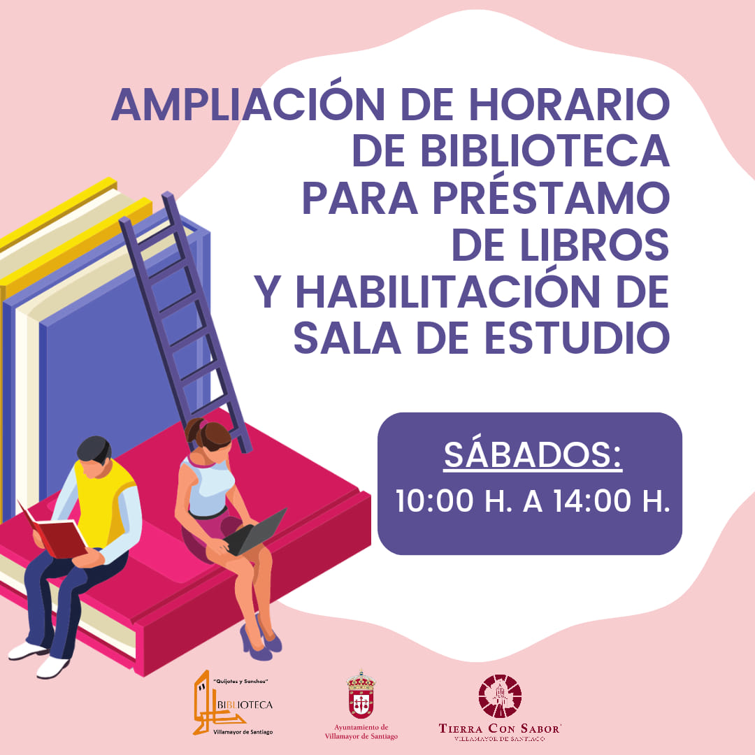 En este momento estás viendo Ampliación del horario de la Biblioteca Municipal