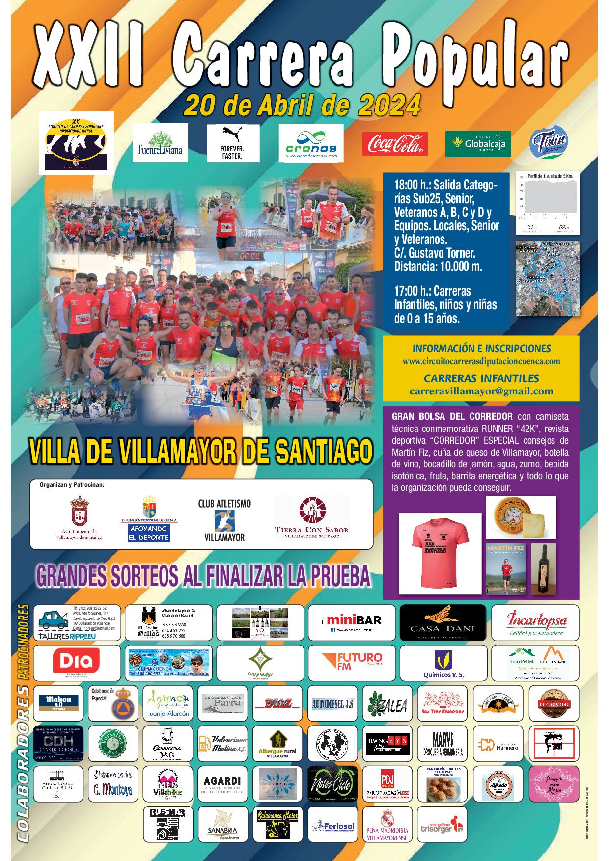 Lee más sobre el artículo XXII Carrera Popular Villa de Villamayor de Santiago