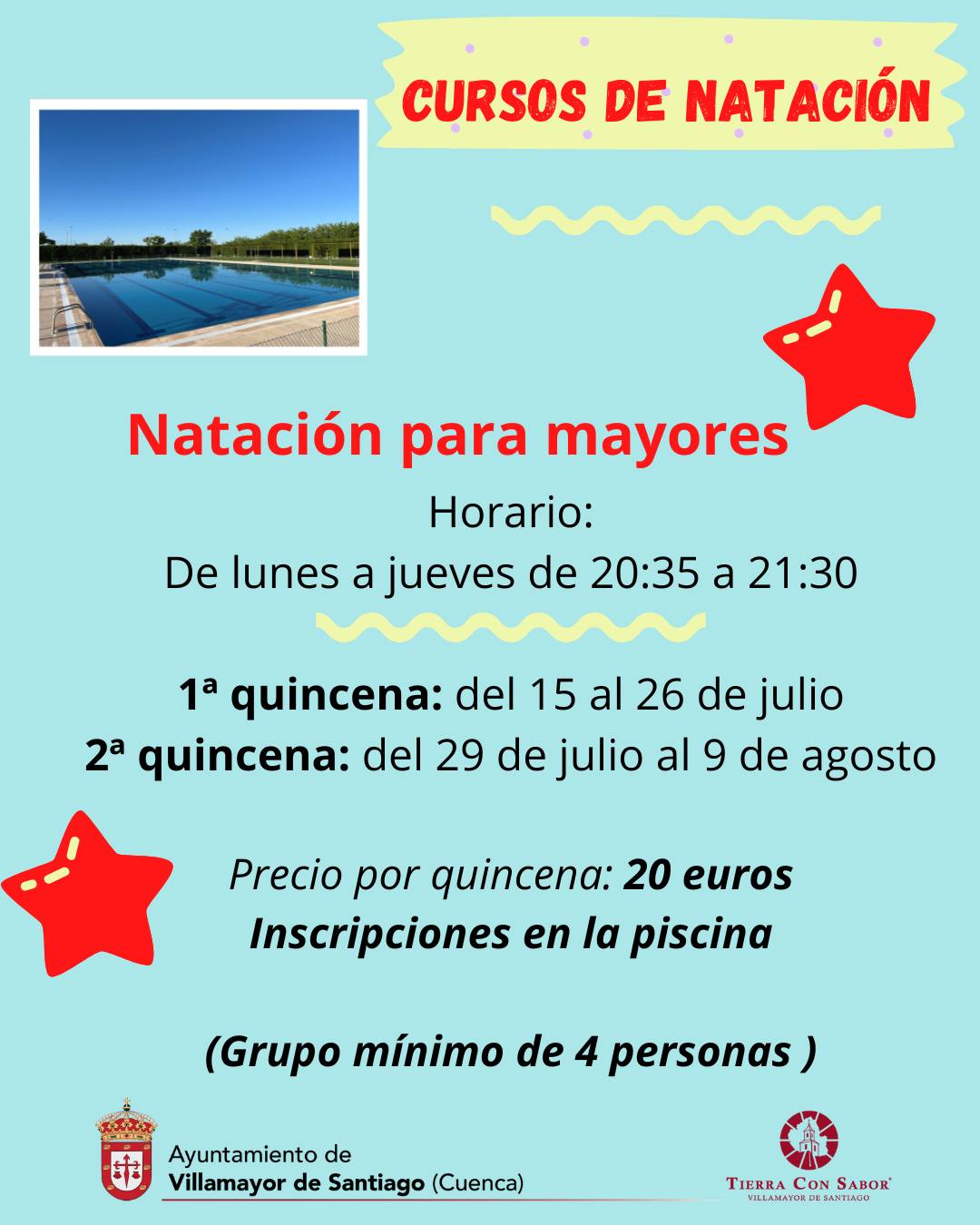 Lee más sobre el artículo Cursillos de natación para mayores