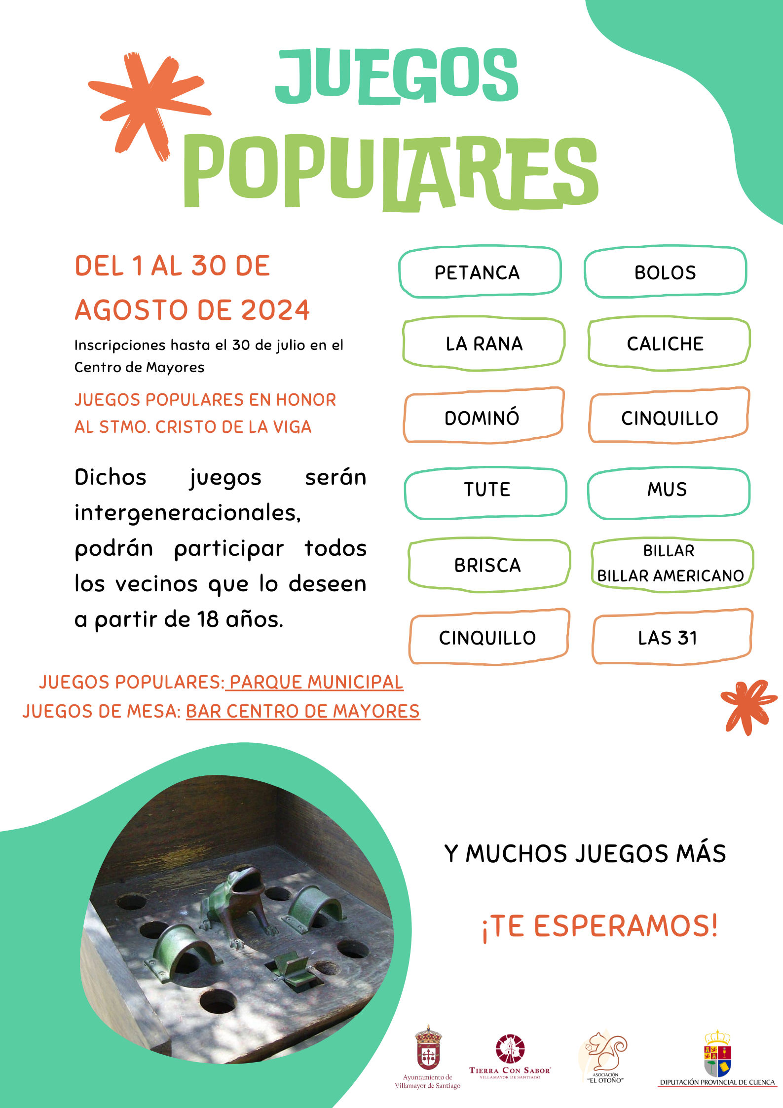 Lee más sobre el artículo Juegos Populares en honor al Stmo. Cristo de la Viga