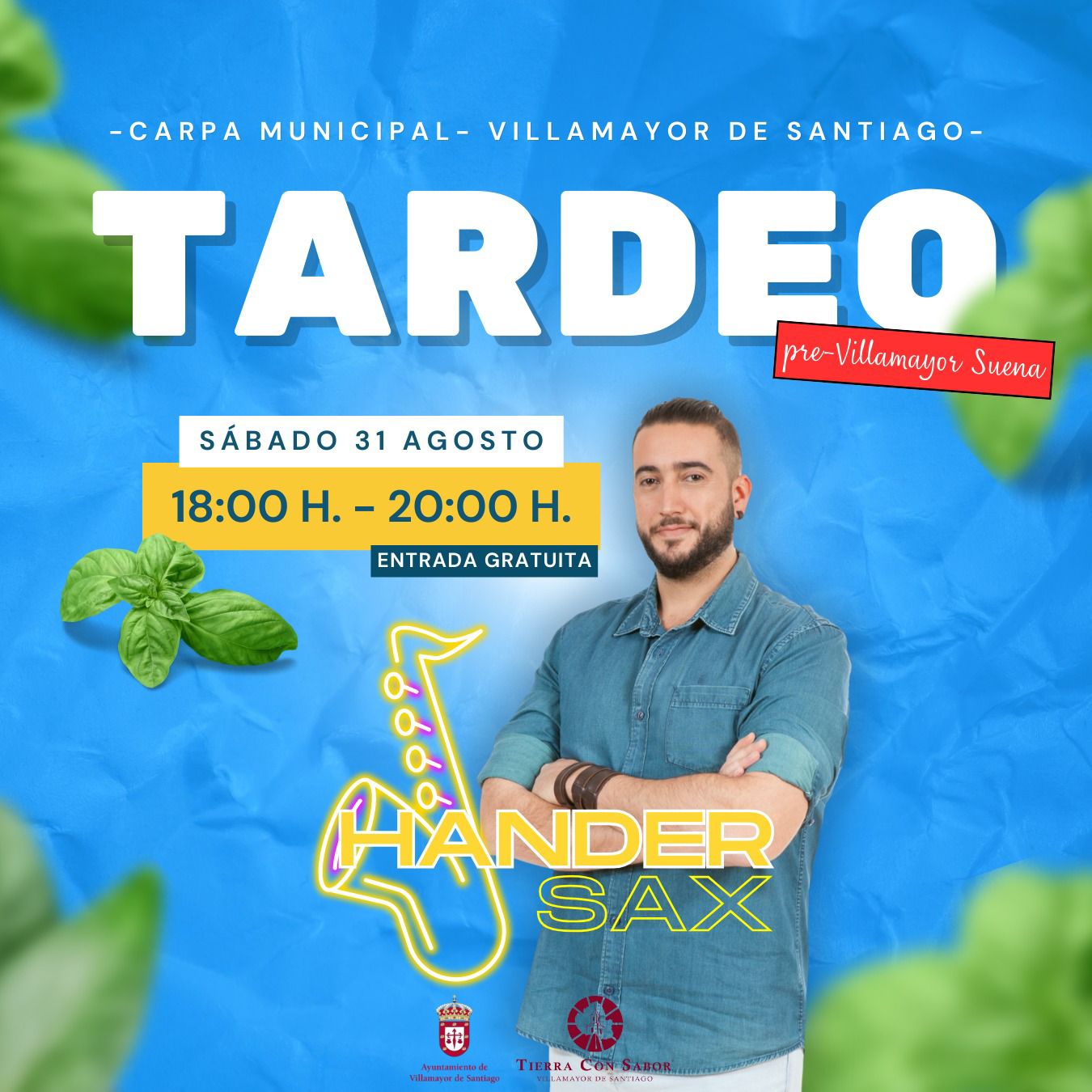 Lee más sobre el artículo Tardeo Sábado 31 de agosto