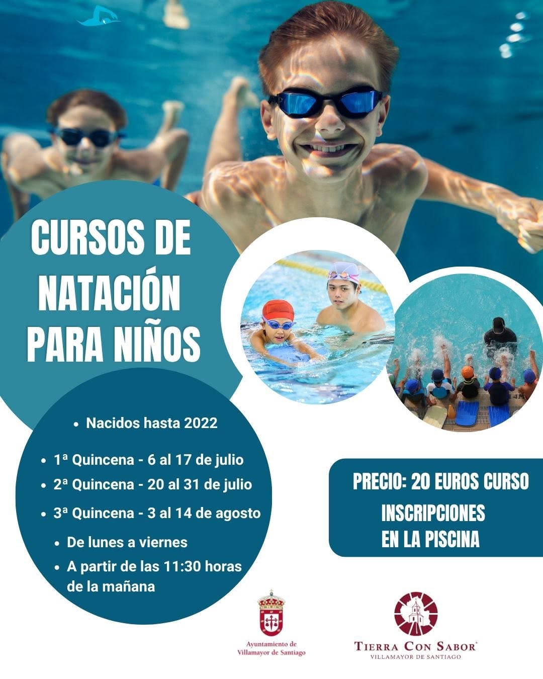 En este momento estás viendo Cursos de natación para niños y para adultos