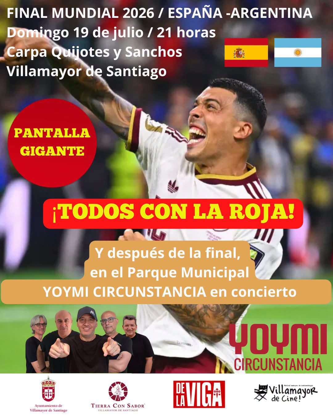 En este momento estás viendo Final Mundial 2026 / España-Argentina