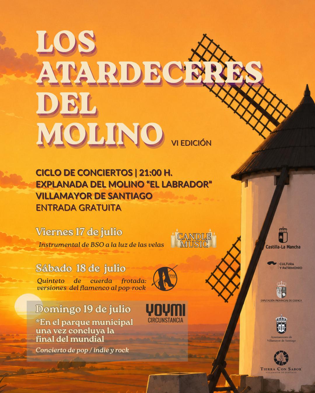 En este momento estás viendo VI edición de Los Atardeceres del Molino